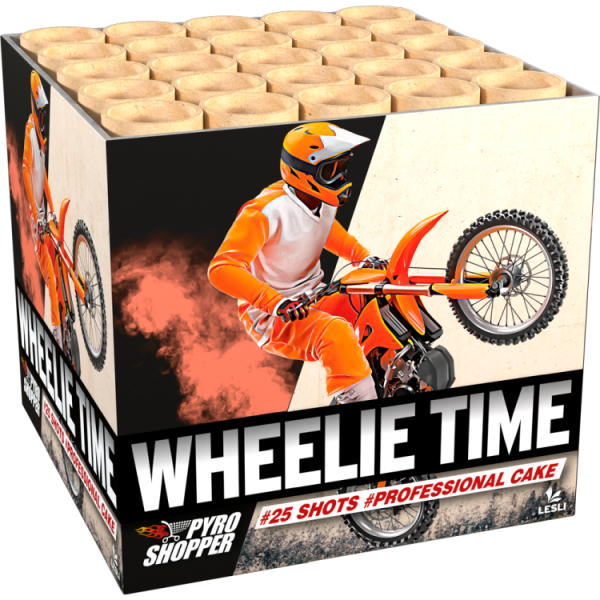 Wheelie Time, Batterie mit 25 Schuss